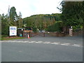 SO7263 : Entrance to the Shelsley Walsh Hill Climb by Chris Allen