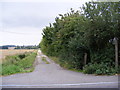 TM2254 : Footpath to Snipe Farm Lane by Geographer