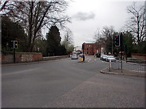 TQ2162 : Road Junction opposite Spring Tavern, Ewell West, Surrey by Christine Matthews