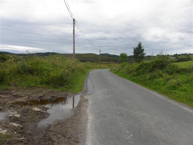 Road near The Hillhead