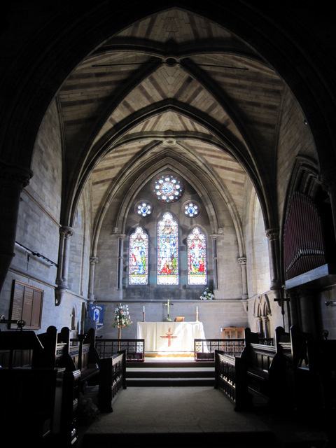 The chancel of All Saints', Burton in Lonsdale