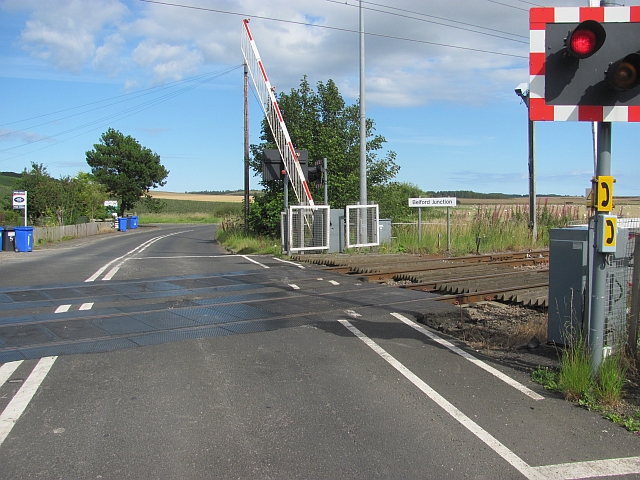 Level crossing, Belford Junction