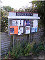 Brandeston Village Notice Board