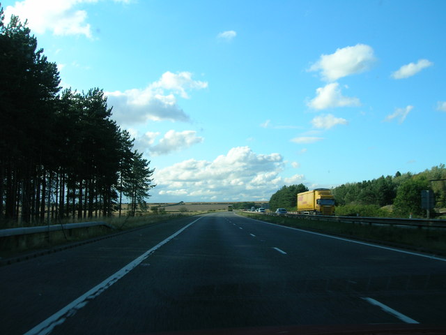A1 (M) heading north