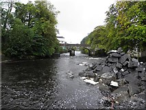 G9278 : River Eske, Donegal Town by Kenneth  Allen