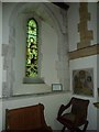 SU5846 : Dummer - All Saints Church: stained glass  window (ii) by Basher Eyre