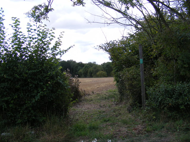 Footpath to the B1077
