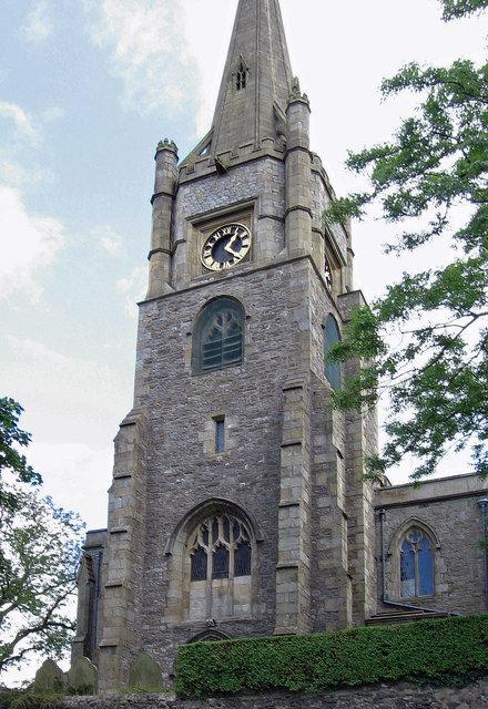 Clitheroe Church Tower © Dave Bevis Geograph Britain And Ireland