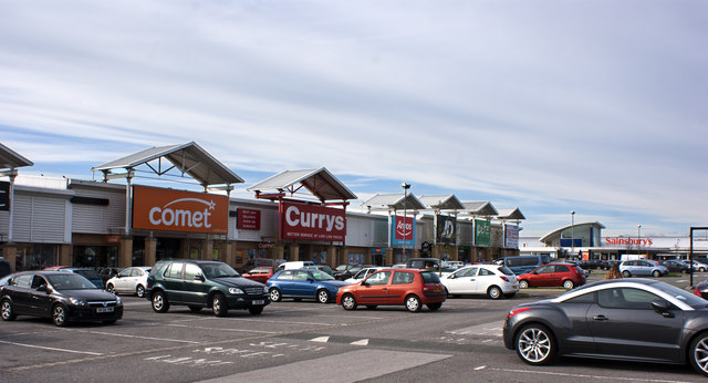 The Parsonage Retail Park © Ian Greig :: Geograph Britain and Ireland