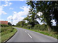 B1079 Helmingham Road & the footpath to Hall Road