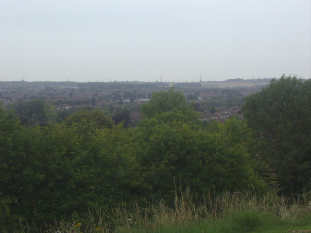 View from Stockingstone Road, Luton