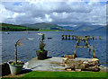 NS0767 : Old pier at Port Bannatyne by Thomas Nugent