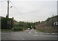 Looking down Mill Lane