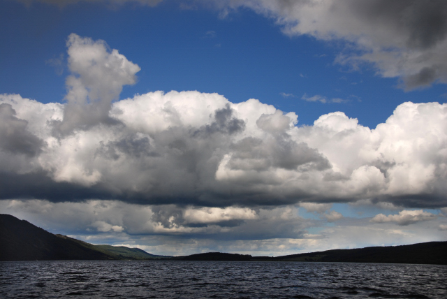 Looking north-east along Loch Ness