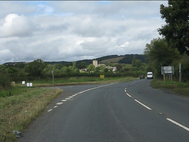 A4110 at the A4113 junction