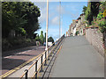 Raised footpath along Willingdon Road