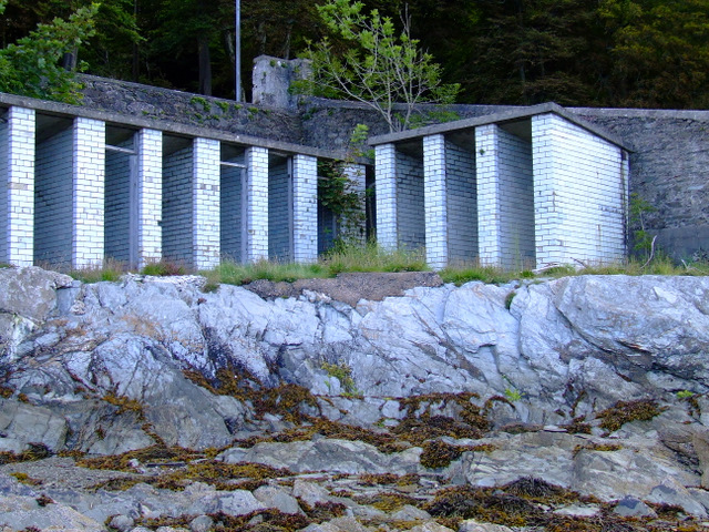The old bathing station