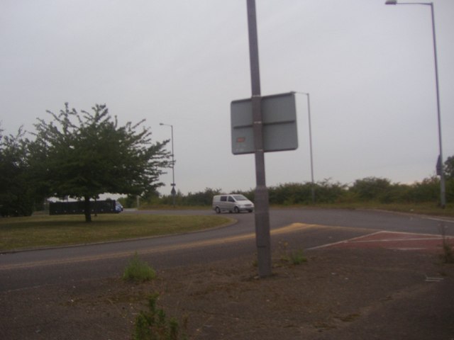 Roundabout on the A6, Barton-le-Clay