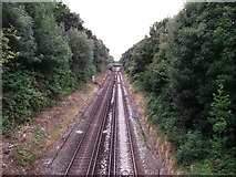 TQ4772 : Railway to New Eltham by David Anstiss