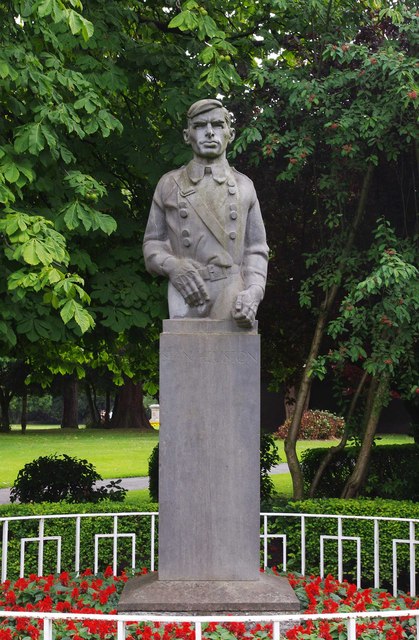 Bust of Seán Heuston, Phoenix Park, Dublin