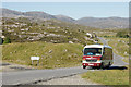 Bus passing through Kendebig (Ceann Dibig)