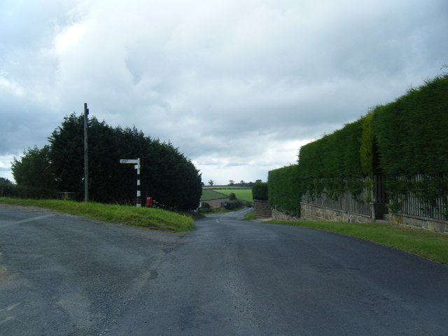 Newton Firs road junction