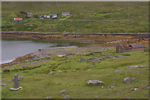 NB1303 : Old whaling station at Bun Abhainn Eadarra by Mike Pennington