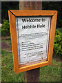 SD9628 : Welcome to Hebble Hole by Phil Champion