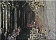 NM3235 : Fingal's Cave, Staffa by Sally Hackney