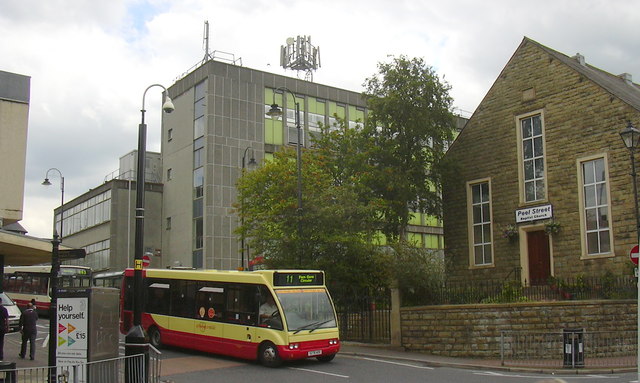 Accrington Bus Station and Telephone Exchange