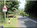 Keep in low gear : 17% descent ahead, Mountain Road, Caerphilly