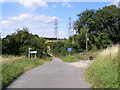 Gull Lane, Grundisburgh & footpaths