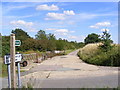 Footpath & Entrance to Brook Farm