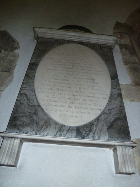 Holy Rood, Holybourne: memorial (2)