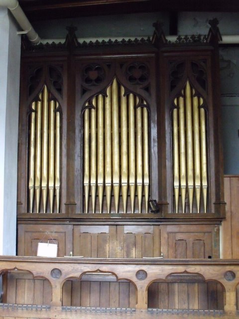 Organ in Billinghay Church