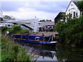 Narrowboat on the River Stort