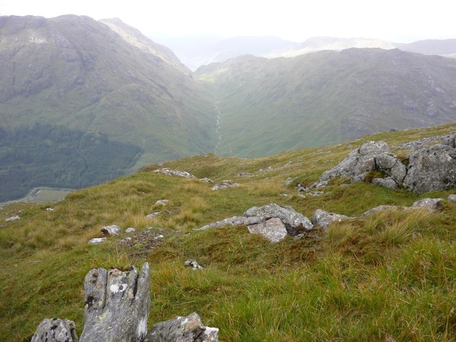 West ridge of Meall an Uillt Chaoil