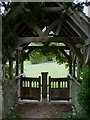 Lych gate at Edburton church