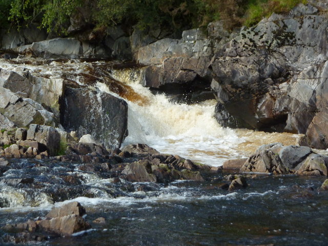 Rapids on the River Carron