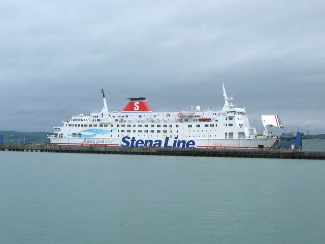 "Stena Navigator" docked at the terminal