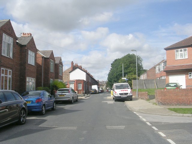 South Bank Avenue - viewed from Nunthorpe Grove
