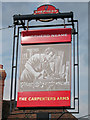 TQ9656 : The Carpenters Arms sign by Oast House Archive