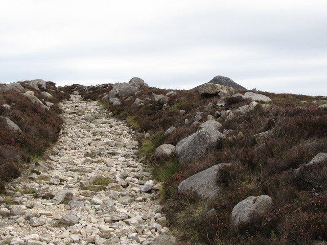 The rocky road to Lough Shannagh