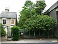 Mystery gateway in Fornham Road