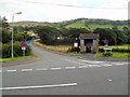 Corner of Heol Callwen and the A4067, Glyntawe