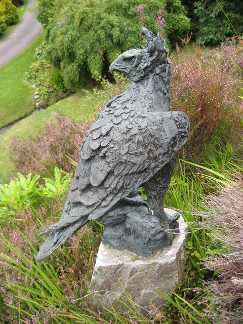 Sculpture in Attadale Gardens