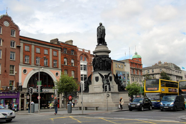 O'Connell Monument, O'Connell Street, Dublin, Ireland