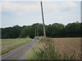 TQ9356 : Road south of Doddington by Oast House Archive