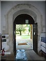 All Saints, Crondall: south door