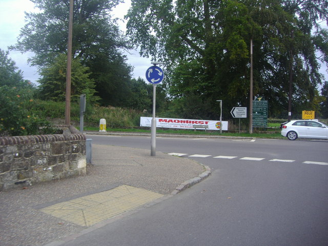 Junction of the A286 and A272, Easebourne